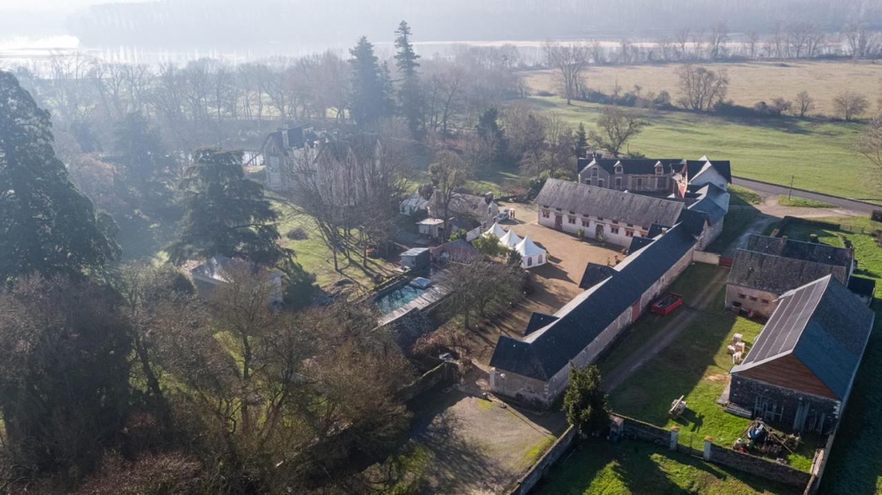 Chateau De Belle Poule Les Ponts-de-Cé Екстериор снимка